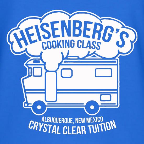 Heisenberg's Cooking Class t shirt